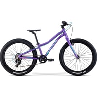 Велосипед Merida Matts J. 24+ Eco 2021 (фиолетовый)
