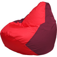 Кресло-мешок Flagman Груша Макси Г2.1-180 (бордовый/красный)