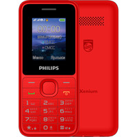 Кнопочный телефон Philips Xenium E2125 (красный)