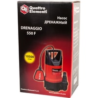 Дренажный насос Quattro Elementi Drenaggio 550 F