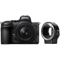 Беззеркальный фотоаппарат Nikon Z5 Kit 24-50mm + FTZ Adapter