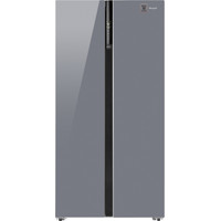 Холодильник side by side Weissgauff WSBS 600 NoFrost Inverter Dark Grey Glass