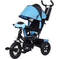 Детский велосипед Moby Kids Comfort 12x10 AIR CAR 649238 (синий меланж)