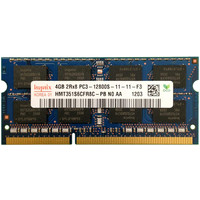 Оперативная память Hynix DDR3 SO-DIMM PC3-12800 4GB (HMT351S6CFR8C-PB)