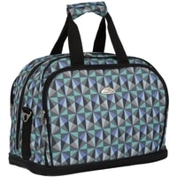 Дорожная сумка Polar П7092 (голубой треугольник)