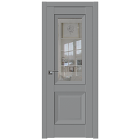 Межкомнатная дверь ProfilDoors 2.88U R 60x200 (манхэттен, стекло прозрачное)