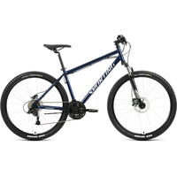 Велосипед Forward Sporting 27.5 3.2 HD р.17 2022 (темно-синий/серебристый)