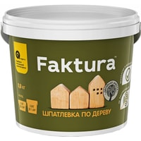 Шпатлевка Faktura По дереву 0.4 кг (белый)