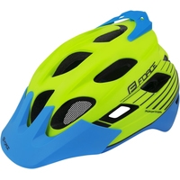 Cпортивный шлем Force Raptor MTB L/XL (салатовый/синий)