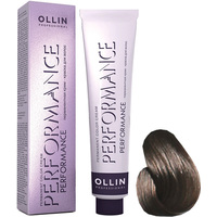 Крем-краска для волос Ollin Professional Performance 7/09 русый прозрачно-зеленый