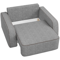 Кресло-кровать Mebelico Гермес 59354 (рогожка, серый)