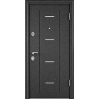 Металлическая дверь Torex Delta-M 12 Combo (черный шелк DL-1/вельвет белый DPC-1W)