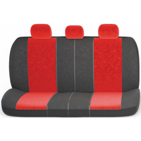 Комплект чехлов для сидений Autoprofi Comfort COM-1105 (черный/красный)