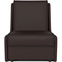 Кресло-кровать Мебель-АРС Аккорд №2 (экокожа, шоколад)