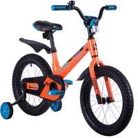 Детский велосипед Novatrack Blast 16 (оранжевый/черный, 2019)