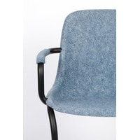 Интерьерное кресло Zuiver Thirsty (синий/черный) в Бресте