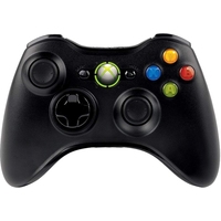 Геймпад Microsoft Xbox 360 Wireless Controller NSF-00002 (черный)