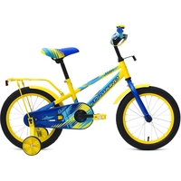 Детский велосипед Forward Meteor 16 (желтый, 2018)