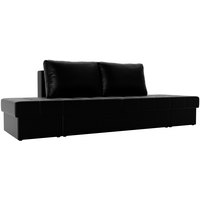 Модульный диван Лига диванов Сплит 101969 (черный)