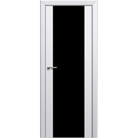 Межкомнатная дверь ProfilDoors 8U L 60x200 (аляска/триплекс черный)