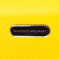 Чемодан-спиннер Francesco Molinary 336-009/3-28 (желтый)