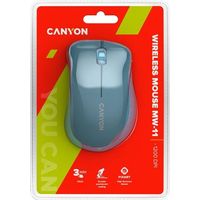 Мышь Canyon MW-11 (голубой)