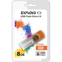 USB Flash Exployd 530 8GB (оранжевый)
