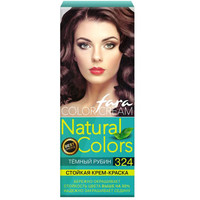Крем-краска Fara Natural Colors 324 темный рубин 50 мл