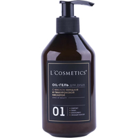  L'Cosmetics Гель для душа Oil 01 с маслом миндаля и гиалуроновой кислотой 250 мл