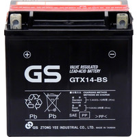 Мотоциклетный аккумулятор GS Yuasa GTX14-BS (12 А·ч)