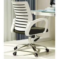 Кресло Situp MIX 600 white chrome (сетка black/ black)
