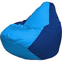 Кресло-мешок Flagman Груша Медиум Г1.1-273 (голубой/синий)