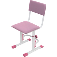 Ученический стул Polini Kids City/Smart S (белый/розовый)
