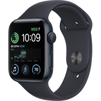 Умные часы Apple Watch SE 2 40 мм (алюминиевый корпус, полуночный/полуночный, спортивный силиконовый ремешок S/M) в Пинске