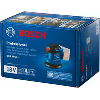 Эксцентриковая шлифмашина Bosch GEX 185-LI Professional 06013A5020 (без АКБ)