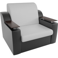 Кресло-кровать Лига диванов Сенатор 100705 60 см (белый/черный)