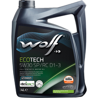 Моторное масло Wolf EcoTech 5W-30 SP/RC D1-3 4л