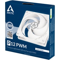 Вентилятор для корпуса Arctic P12 PWM ACFAN00171A (белый)
