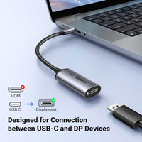Адаптер Ugreen CM654 15575 DisplayPort - USB Type-C