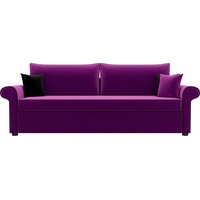 Диван Лига диванов Милфорд 31545 (микровельвет, фиолетовый)