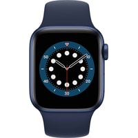 Умные часы Apple Watch Series 6 40 мм Воcстановленный by Breezy, грейд C (алюминий синий/темный ультрамарин)