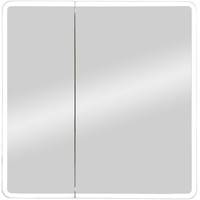  Континент Шкаф с зеркалом Emotion Led 80x80 (с датчиком движения)