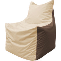 Кресло-мешок Flagman Фокс Ф2.1-146 (бежевый/коричневый)