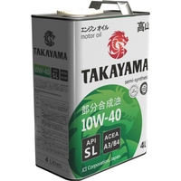 Моторное масло Takayama 10W-40 API SL/CF 4л