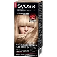 Крем-краска для волос Syoss Salonplex Permanent Coloration 8-1 дымчатый блонд
