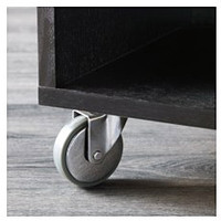 Журнальный столик Ikea Буксэль (черный/коричневый) [602.071.54]