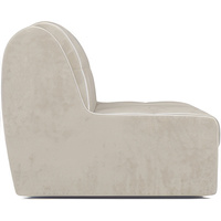 Кресло-кровать Мебель-АРС Барон №2 (бархат, бежевый Star Velvet 6 Light Beige) в Лиде
