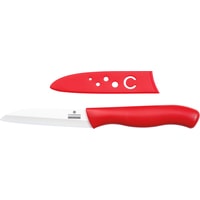 Кухонный нож Zassenhaus Ceraplus 070217 (красный)