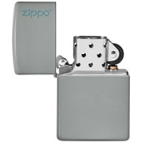 Зажигалка Zippo Classic Flat Grey Zippo Logo 49452ZL