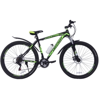 Велосипед Greenway 29M031 (черный/зеленый, 2019)